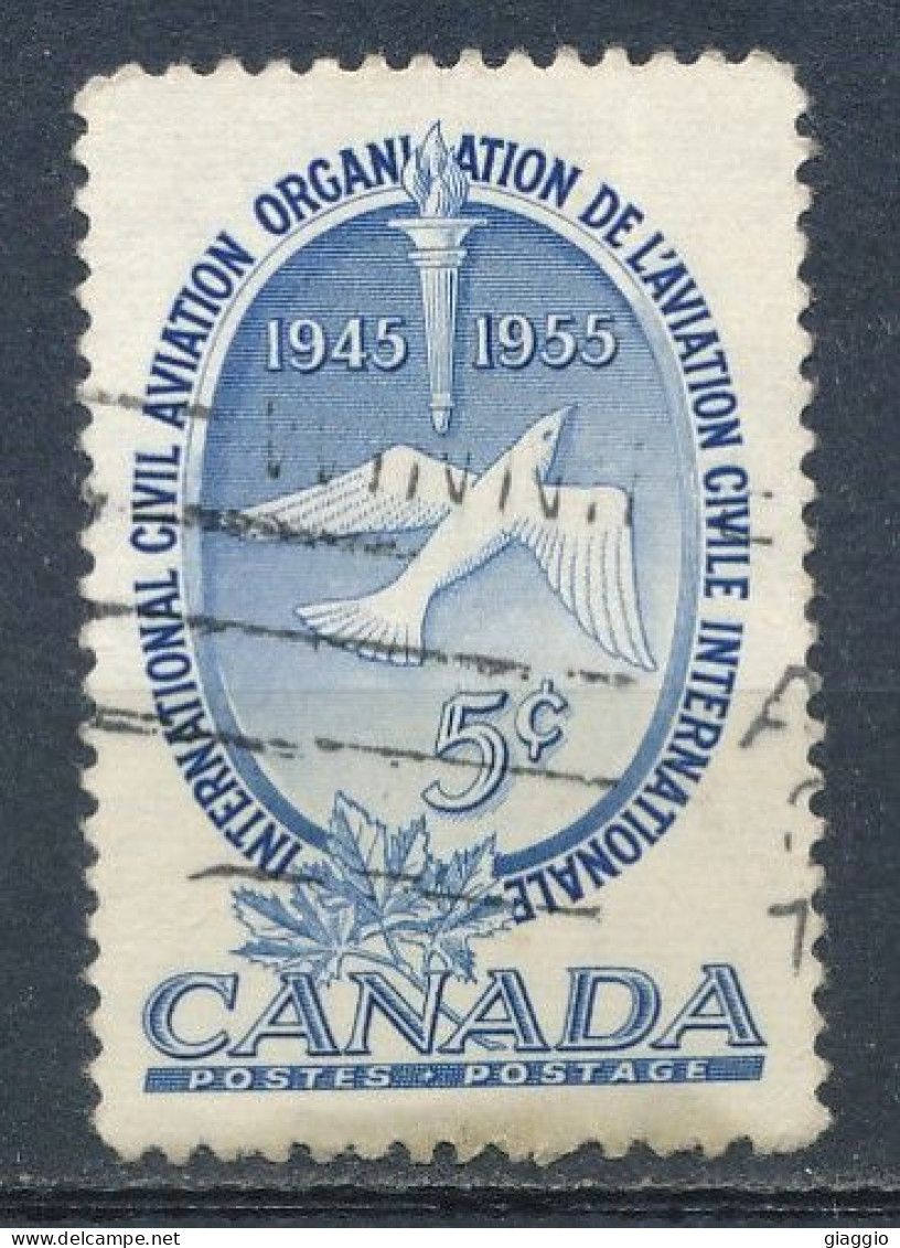 °°° CANADA - Y&T N° 281 - 1955 °°° - Oblitérés