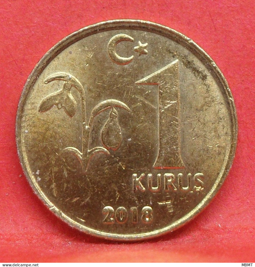 1 Kurus 2018 - TB - Pièce De Monnaie Turquie - Article N°4947 - Turquie