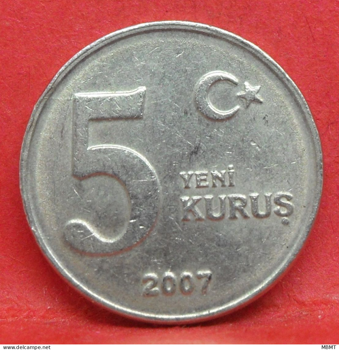 5 Kurus 2007 - TB - Pièce De Monnaie Turquie - Article N°4954 - Turquie