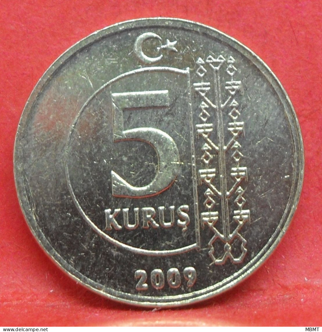 5 Kurus 2009 - SUP - Pièce De Monnaie Turquie - Article N°4958 - Turquie