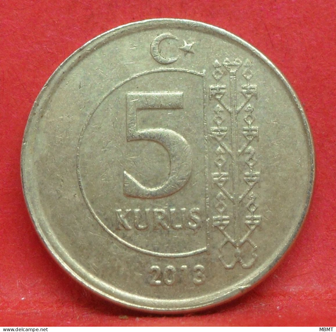 5 Kurus 2013 - TB - Pièce De Monnaie Turquie - Article N°4963 - Turquie