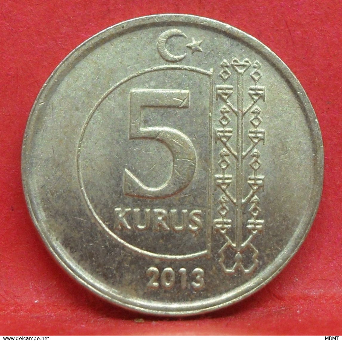 5 Kurus 2013 - TTB - Pièce De Monnaie Turquie - Article N°4964 - Turquie