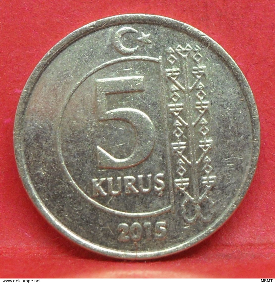 5 Kurus 2015 - TTB - Pièce De Monnaie Turquie - Article N°4967 - Turquie