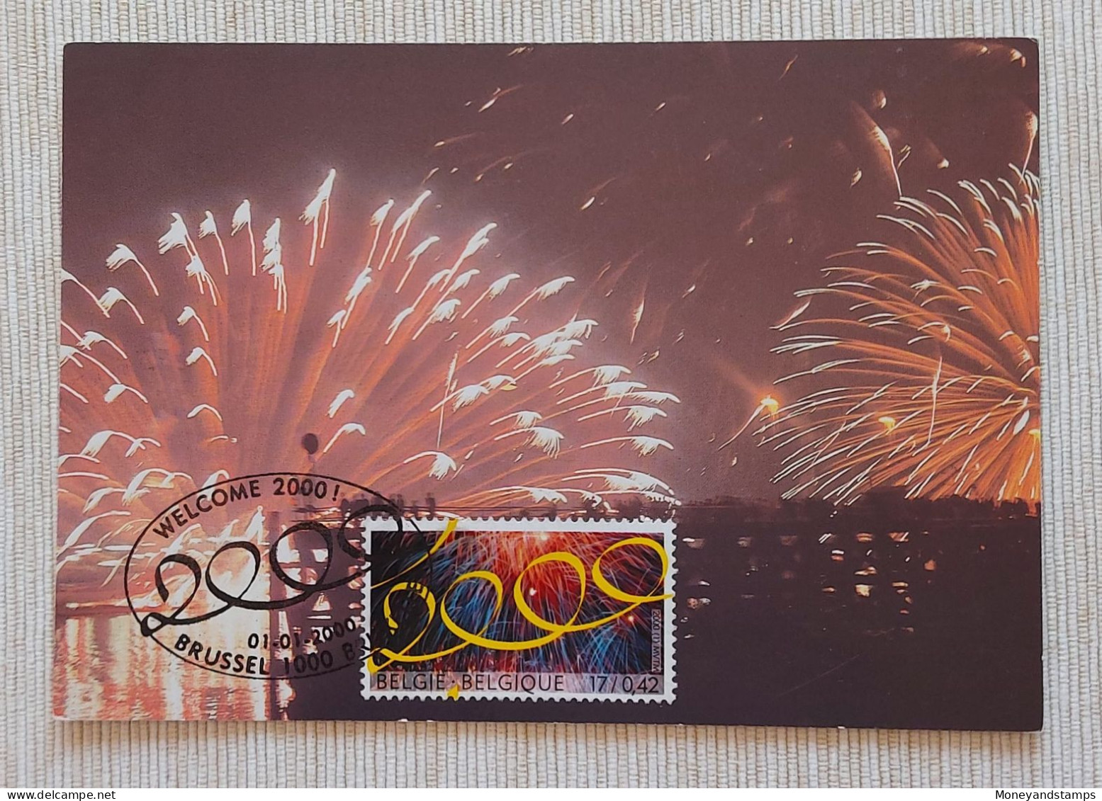 Belgium 2000 - OBP/COB 2878 - ‘Welcome 2000’ - Mint Condition - 1991-2000