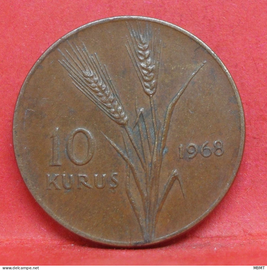 10 Kurus 1968 - TTB - Pièce De Monnaie Turquie - Article N°4978 - Turquie