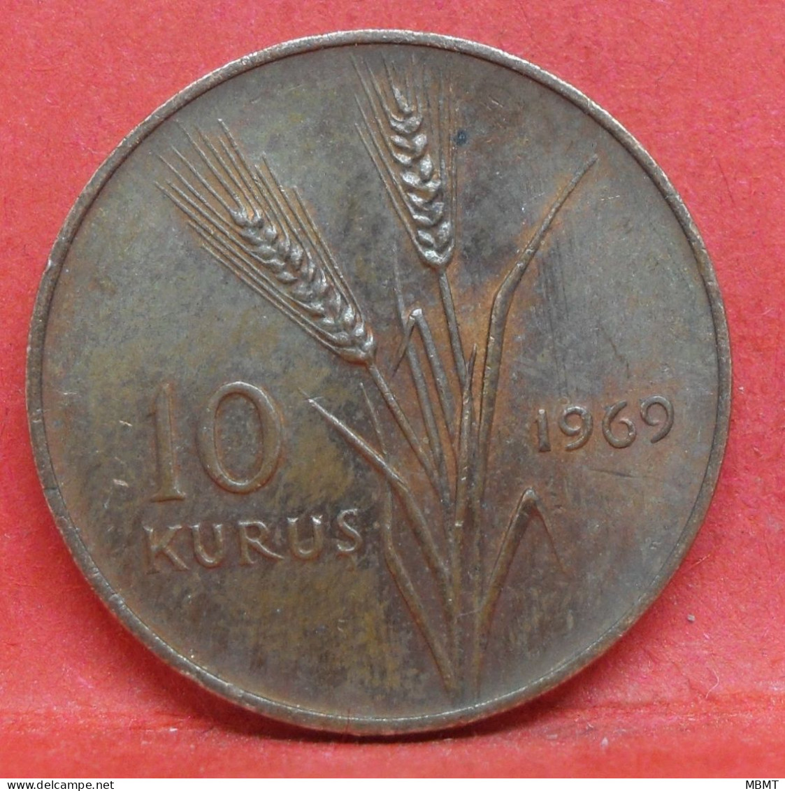 10 Kurus 1969 - TTB - Pièce De Monnaie Turquie - Article N°4979 - Turquie