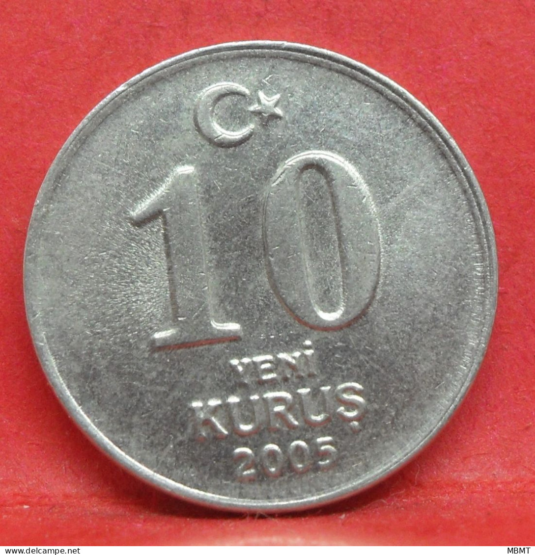 10 Kurus 2005 - SUP - Pièce De Monnaie Turquie - Article N°4983 - Turquie