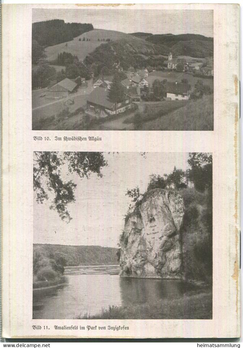 Mit Rucksack Und Nagelschuh Heft 33 - Ins Land Der Schwaben 1935 - 36 Seiten Mit 11 Abbildungen - Bade-Wurtemberg