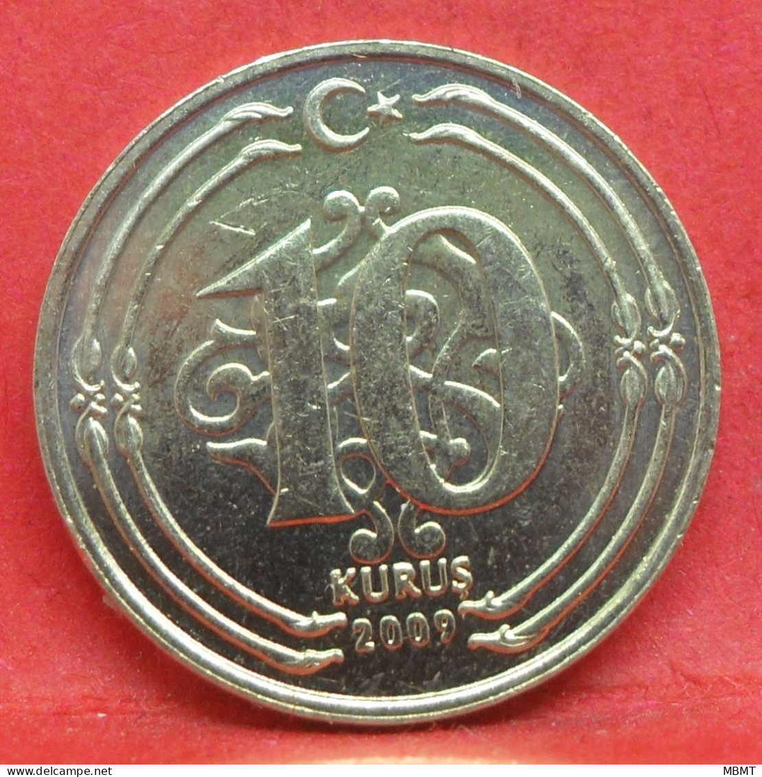 10 Kurus 2009 - SUP - Pièce De Monnaie Turquie - Article N°4989 - Turquie