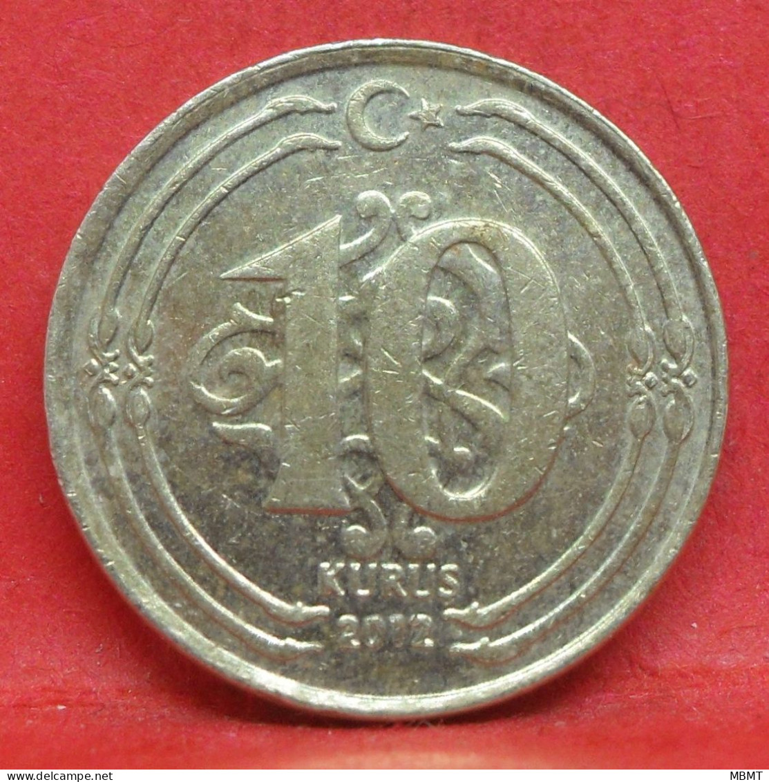 10 Kurus 2012 - TTB - Pièce De Monnaie Turquie - Article N°4995 - Turquie