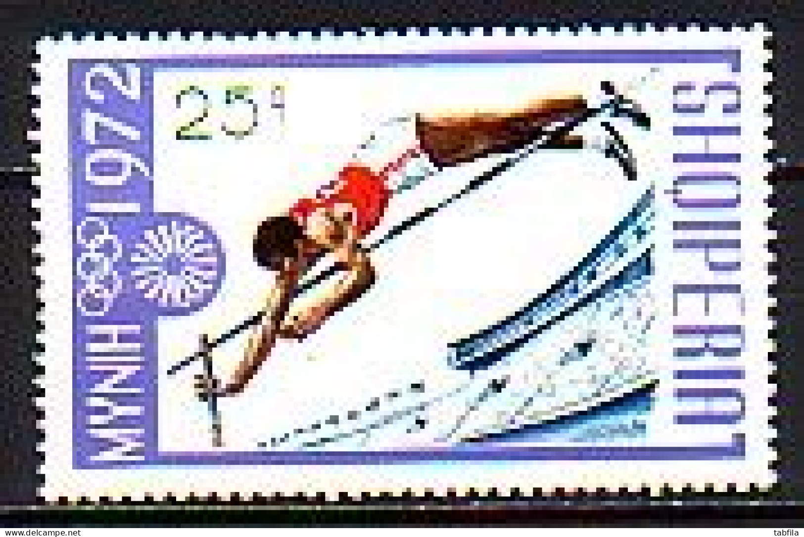 ATHLETICS - Albania - 1972 - Shepherd's Leap / Le Saut Du Berger - 25q - MNH - Jumping