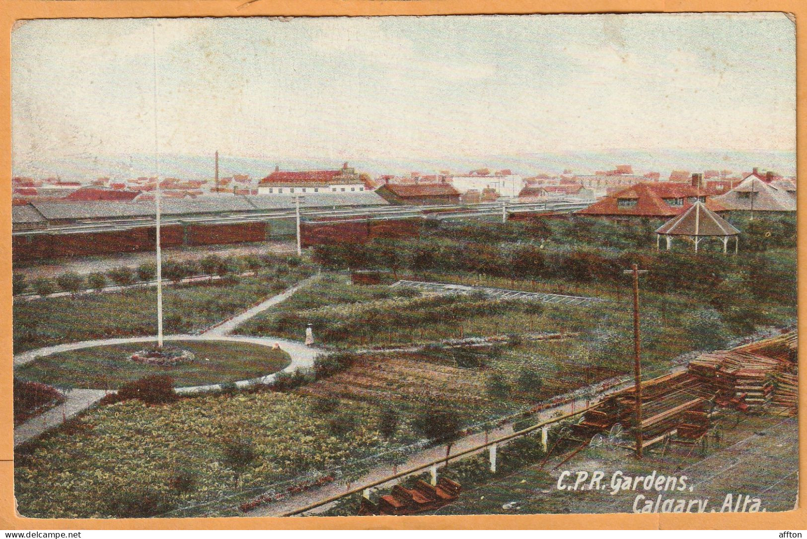 Calgary Alberta Canada 1906 Postcard - Calgary