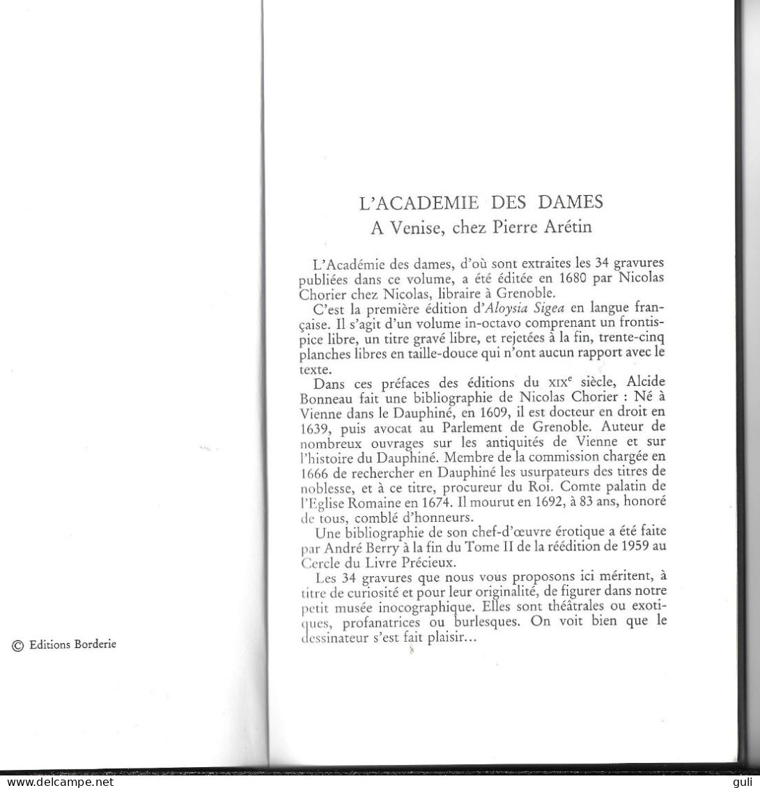 Art Livre érotique "51 "Gravures D'époque " Pour Illustrer L'Académie Des Dames Et Histoire De Dom Bougre (érotisme Sexe - Sonstige & Ohne Zuordnung