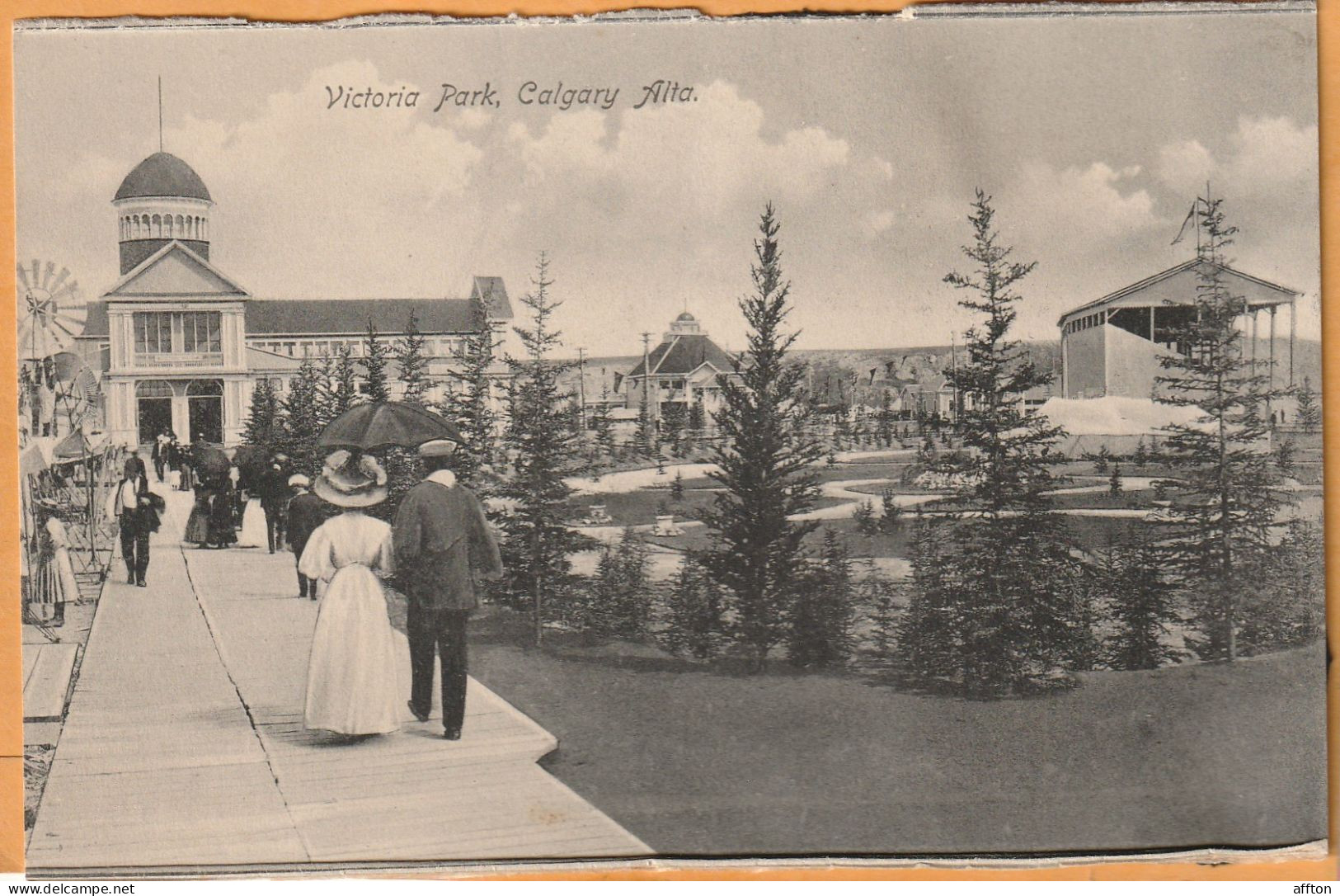 Calgary Alberta Canada 1908 Postcard - Calgary