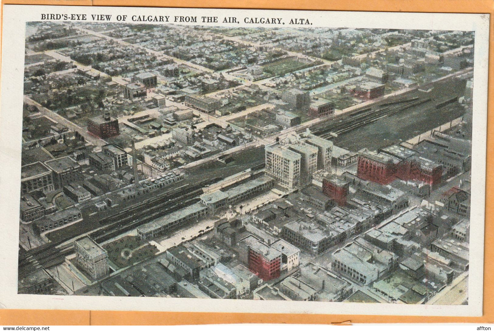 Calgary Alberta Canada 1920 Postcard - Calgary