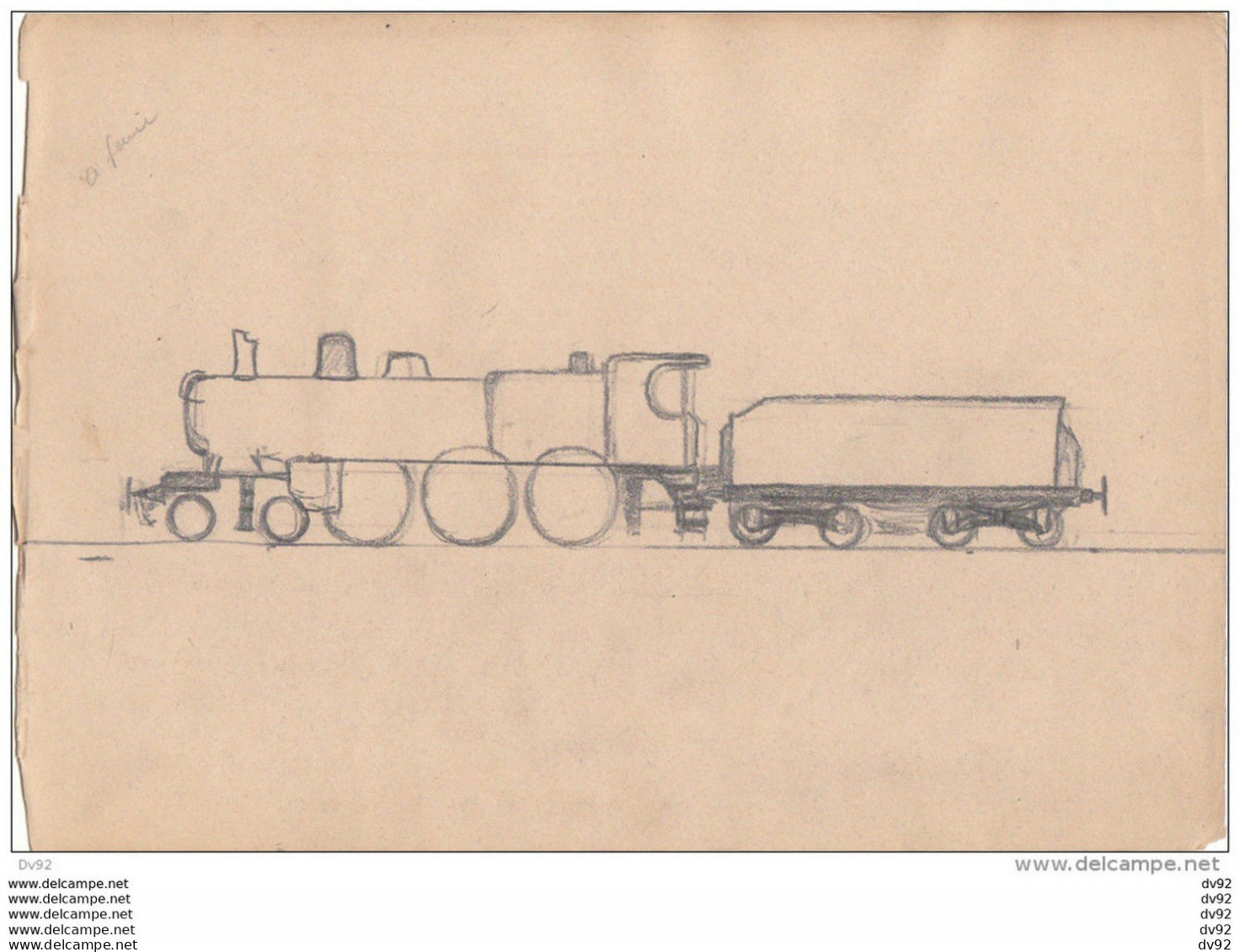 DESSINS DE MACHINES A VAPEUR 1904 SIGNES J.F RIVET - Other & Unclassified