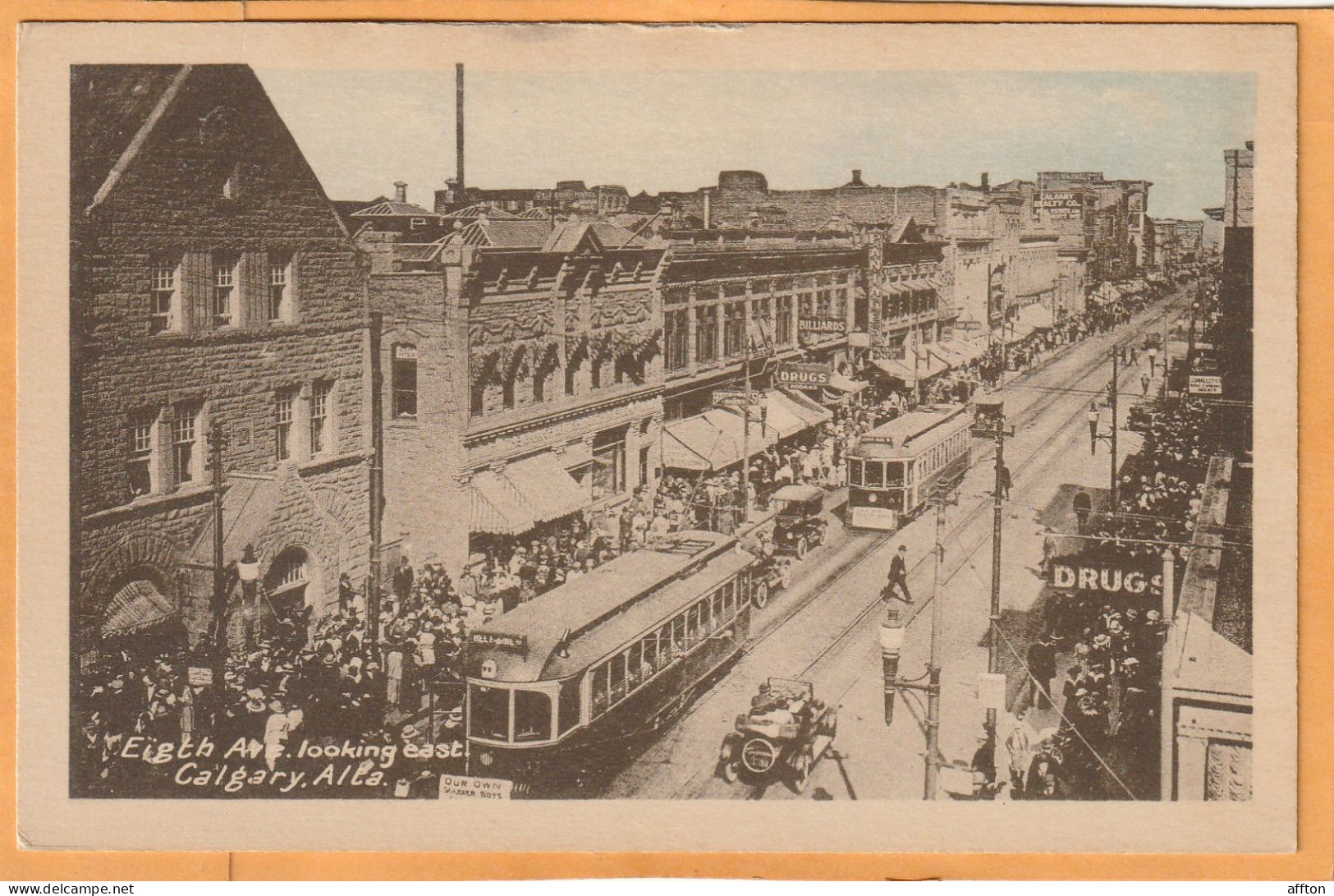 Calgary Alberta Canada 1915 Postcard - Calgary