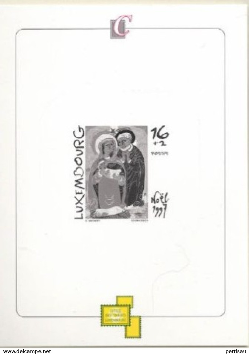 Speciaal Kerstvelletje Uit Jaarmap 1997 - Commemoration Cards