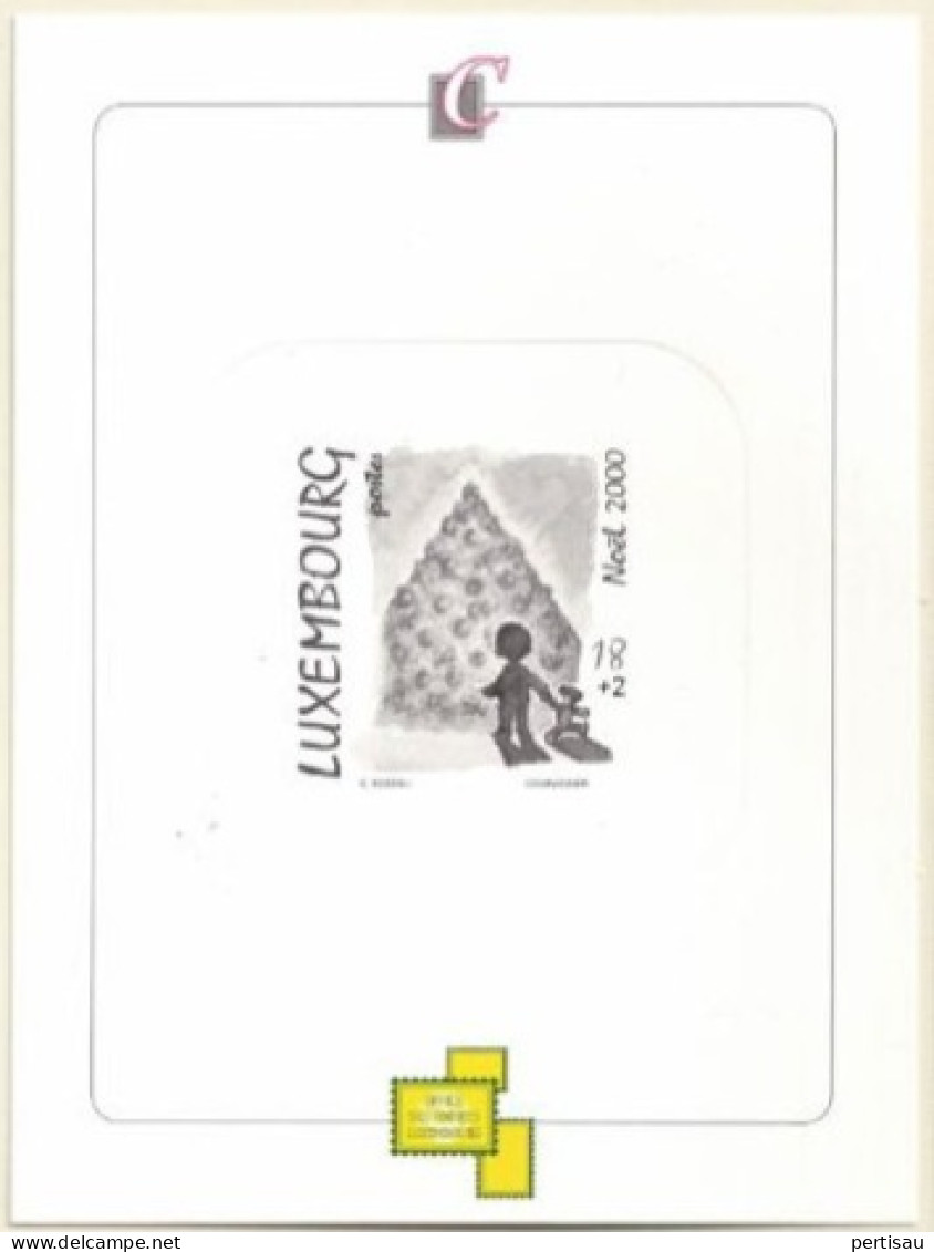 Speciaal Kerstvelletje Uit Jaarmap 2000 - Commemoration Cards