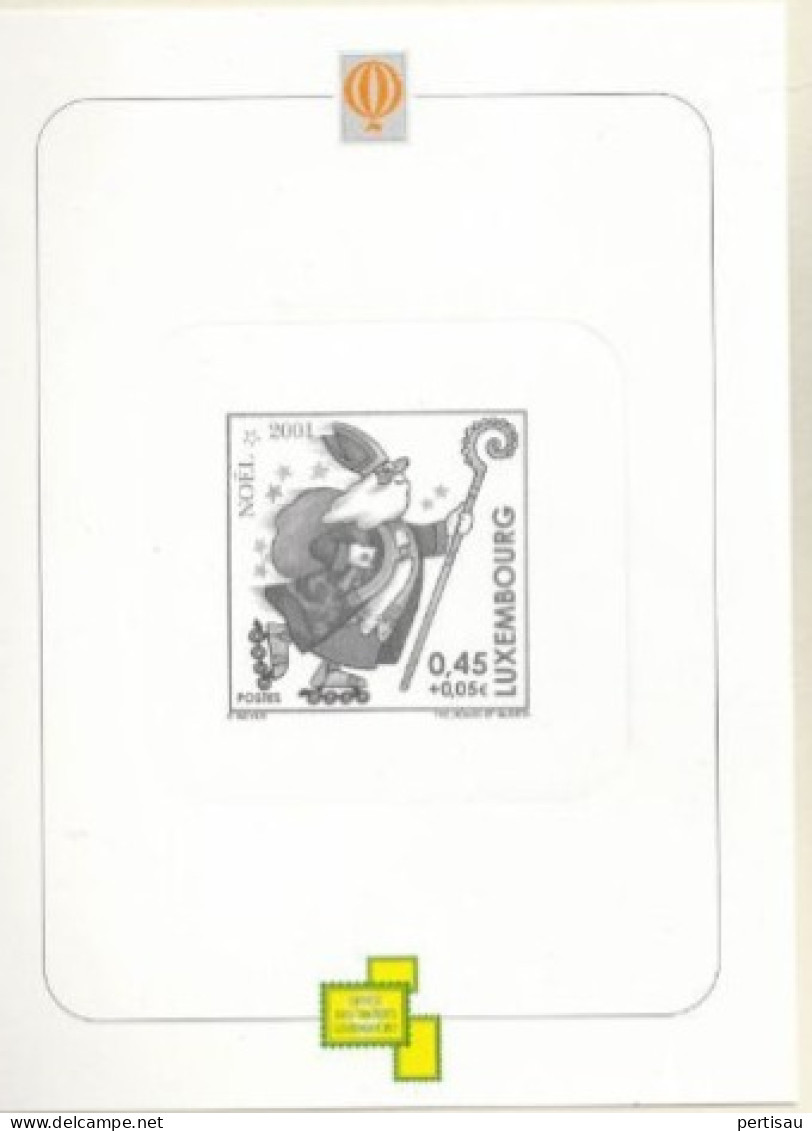 Speciaal Kerstvelletje Uit Jaarmap 2001 - Cartoline Commemorative