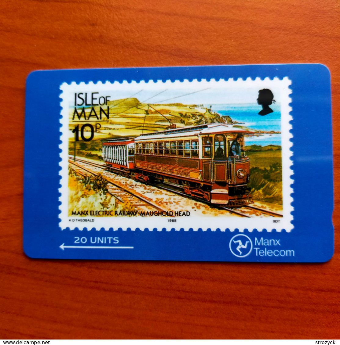 Isle Of Man - Stamp - Manx Electric Railway - Isla De Man