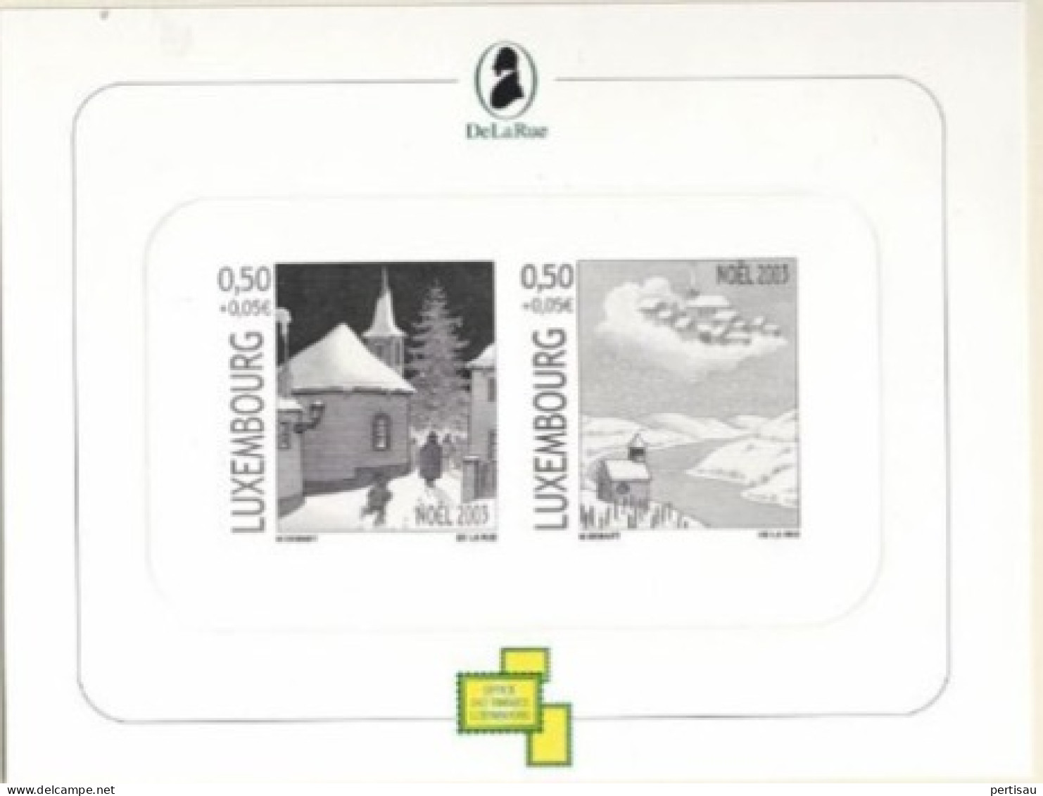 Speciaal Kerstvelletje Uit Jaarmap 2003 - Cartoline Commemorative