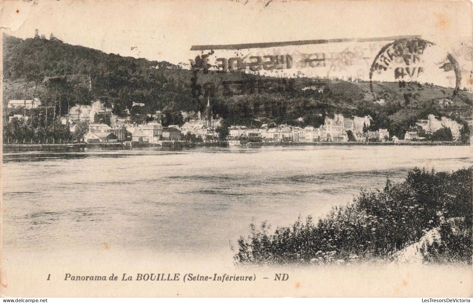 FRANCE - Panorama De La Bouille (Seine-Inférieure) - ND - Vue Sur La Ville - Seine - Carte Postale Ancienne - La Bouille