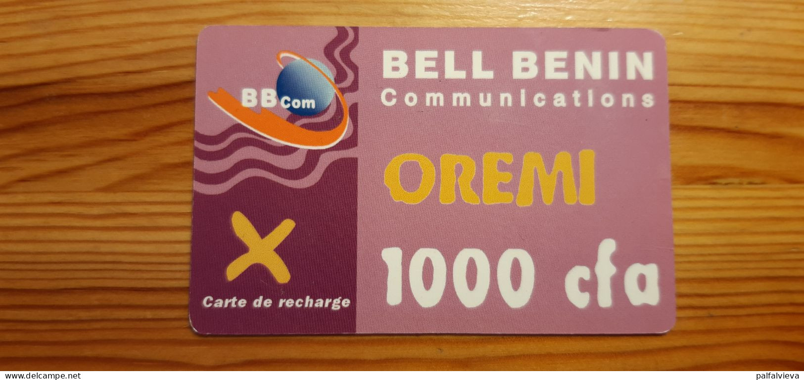 Prepaid Phonecard Benin, Bell Benin - Bénin
