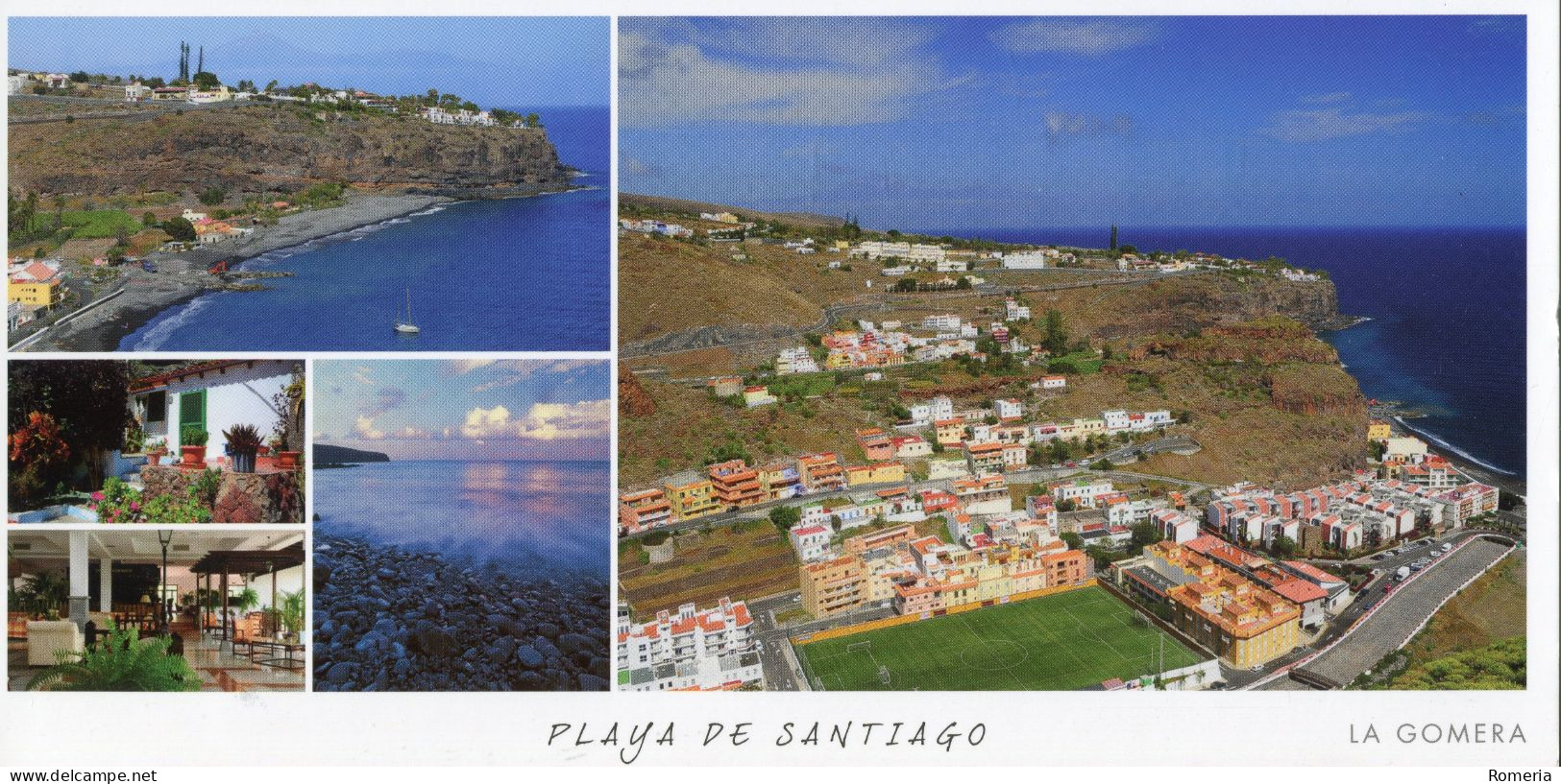 Canaries - La Gomera - Alajero - Playa De Santiago - Multivues - Gomera