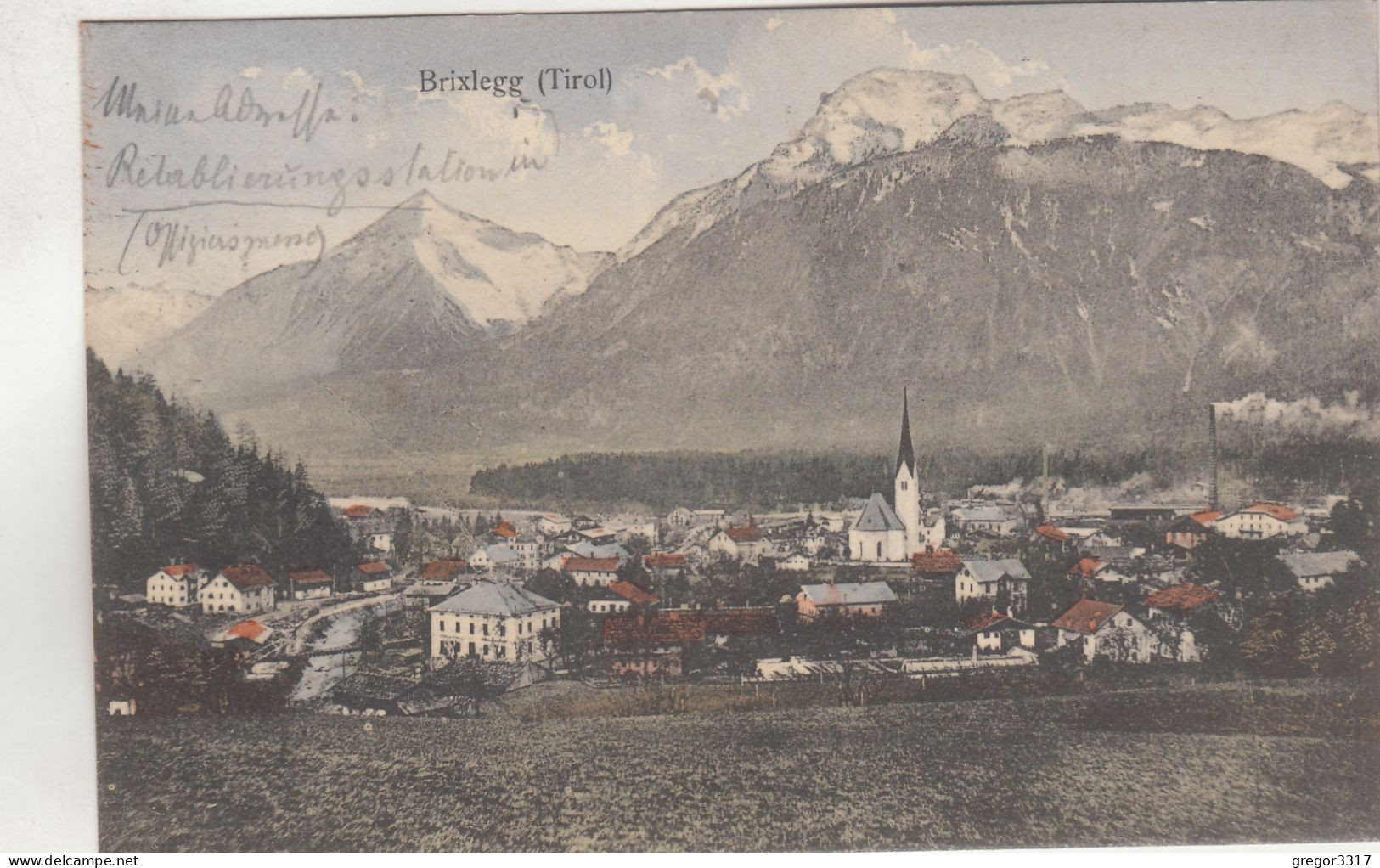 D1628) BRIXLEGG - Tolle Sehr Alte Colorierte AK Mit Tollen DETAILS 1917 - Brixlegg