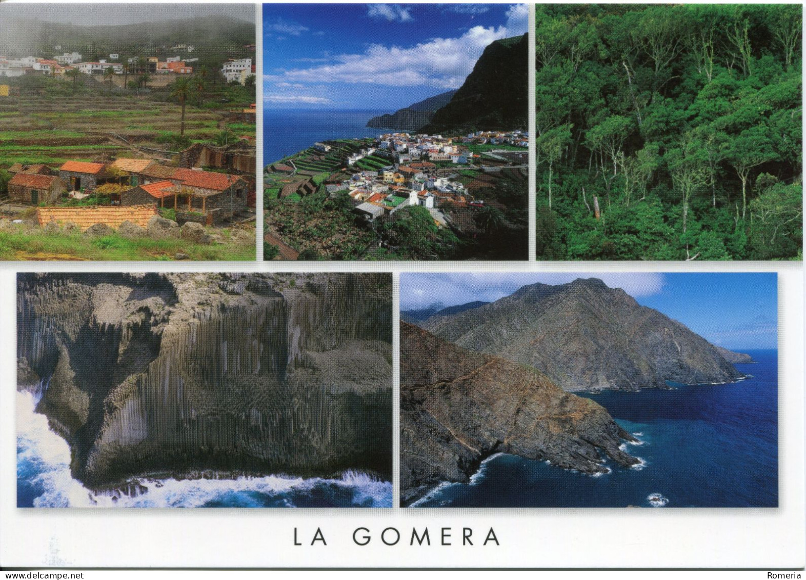 Canaries - La Gomera - Multivues - Gomera
