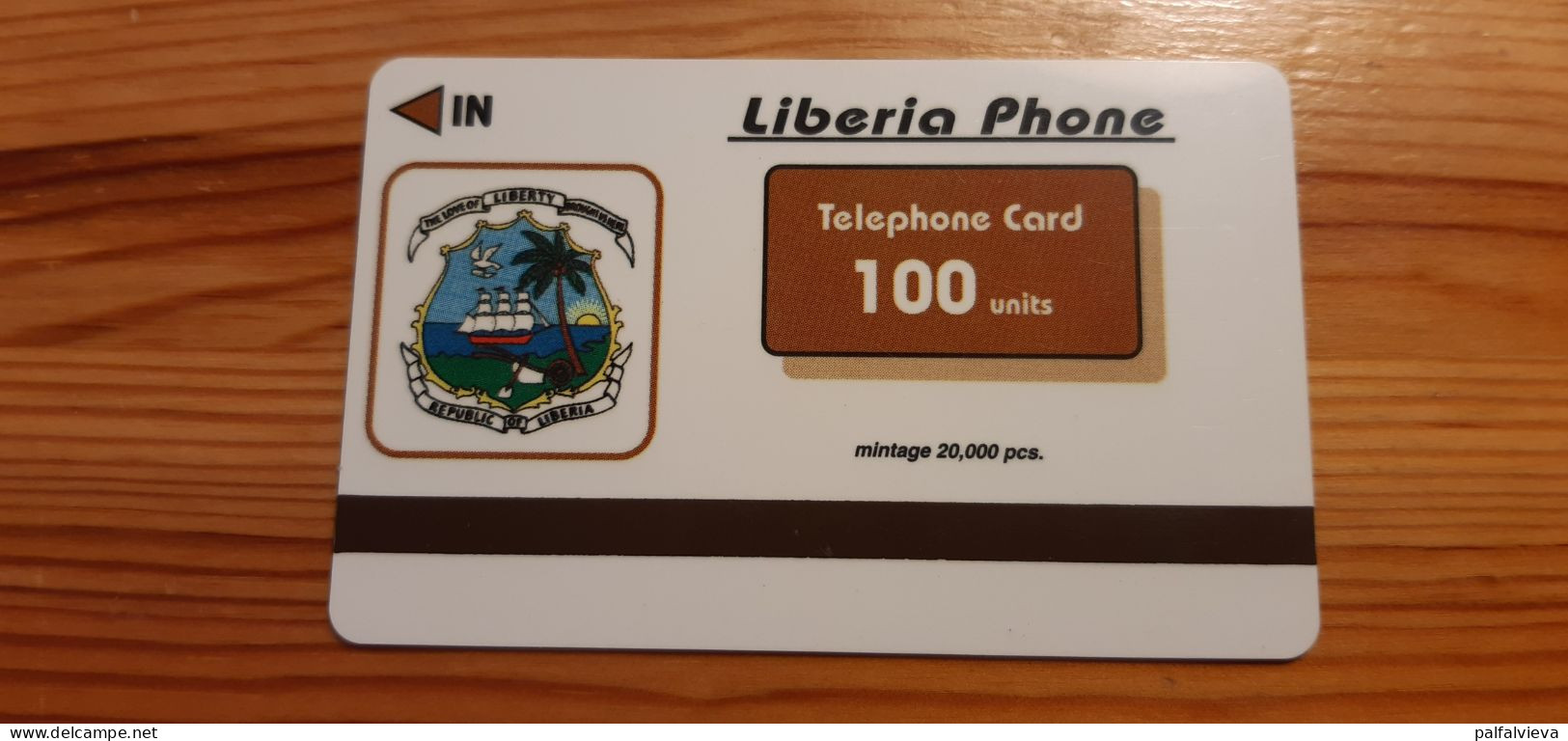 Phonecard Liberia, FAKE - Cartoon - Liberia