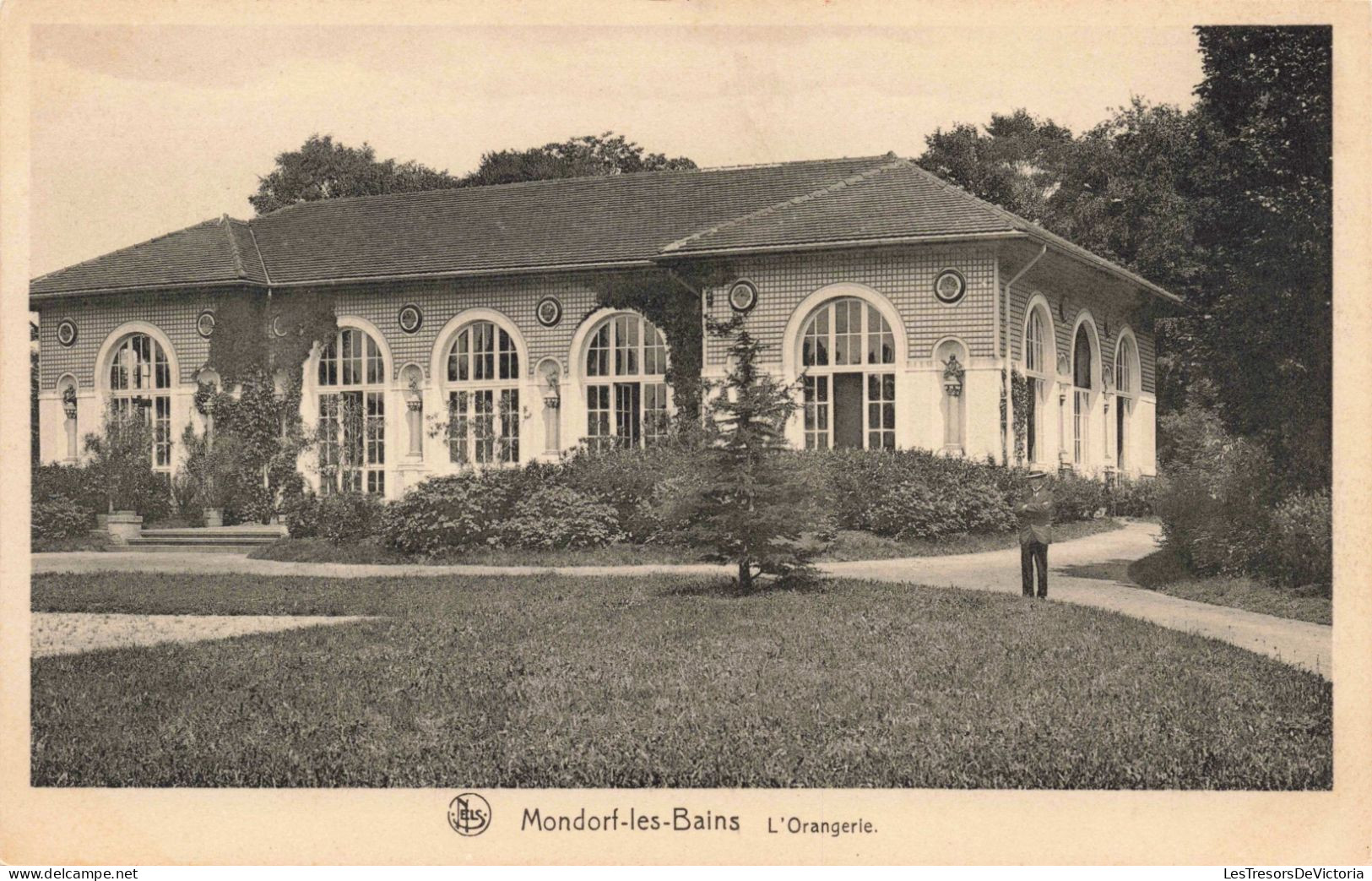 LUXEMBOURG - Mondorf Les Bains - L'Orangerie - Pavillon - Jardin - Carte Postale Ancienne - Remich