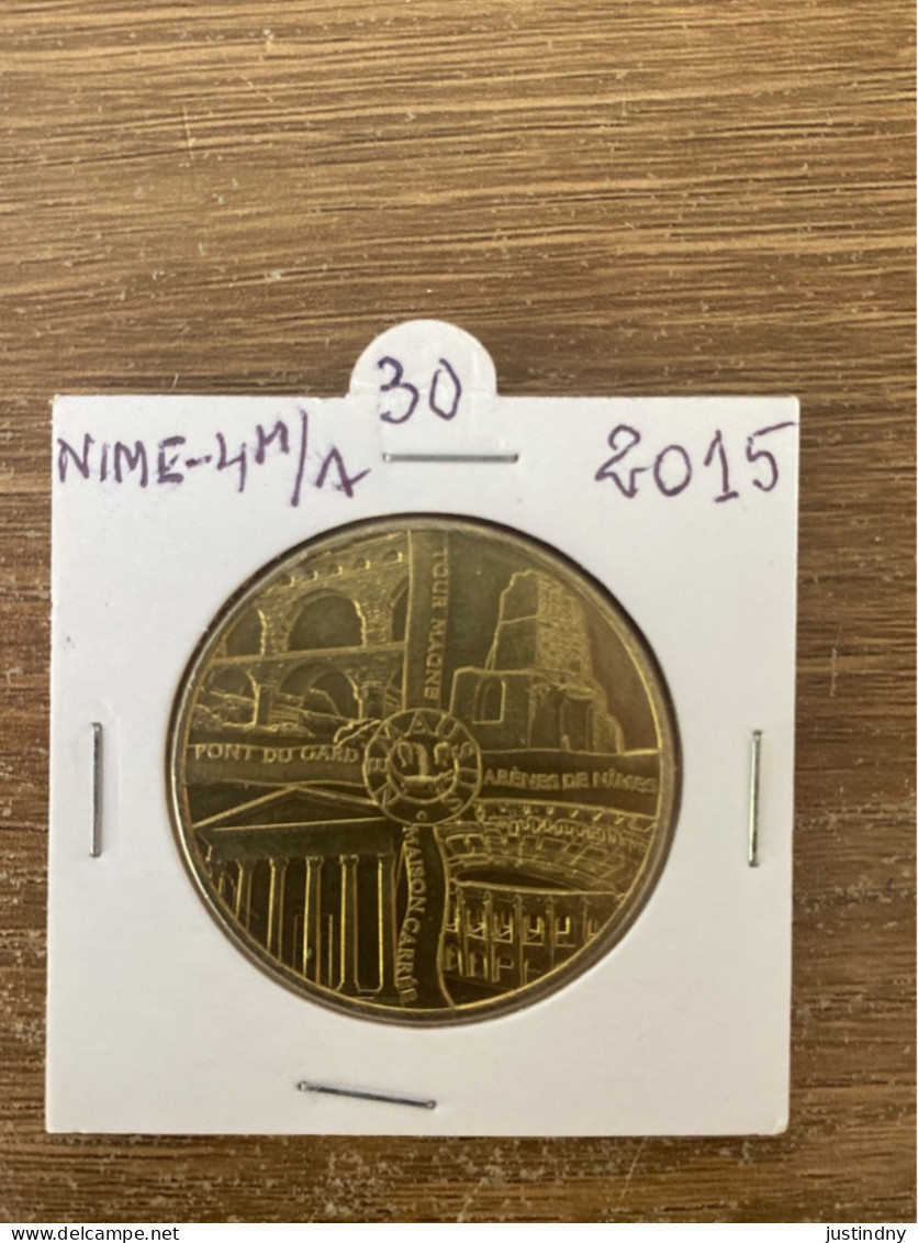 Monnaie De Paris Jeton Touristique -  30 - Nîmes - Nemausus - 2015 - 2015