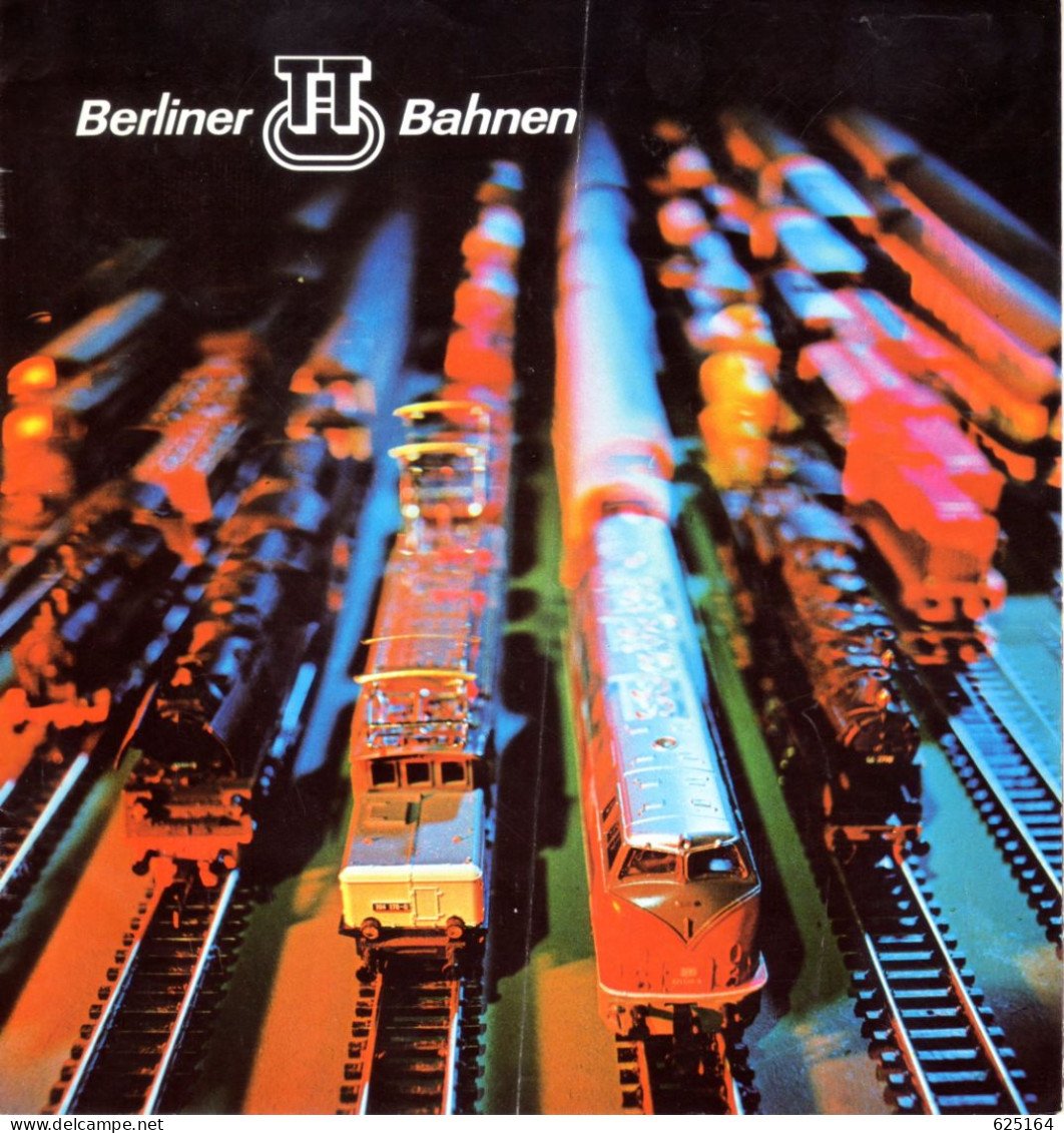 Catalogue BTTB Berliner TT Bahnen 1978 Brochure DDR - Deutsch