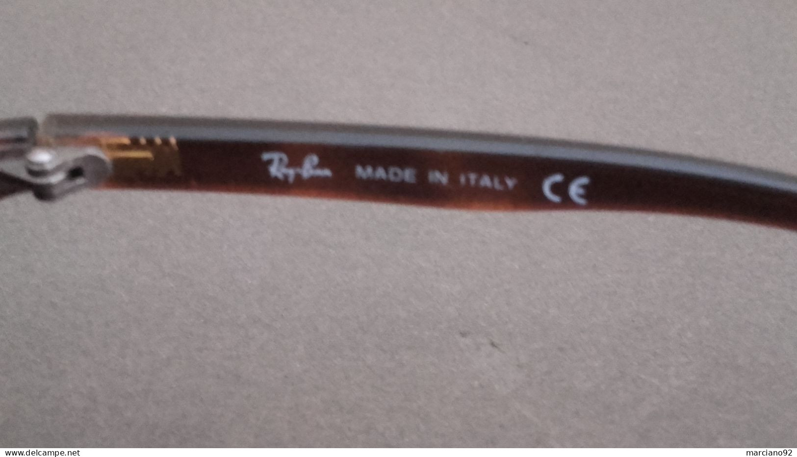 Rare Paire De Lunettes RAY BAN D'origine Made In Italy - Zonnebrillen