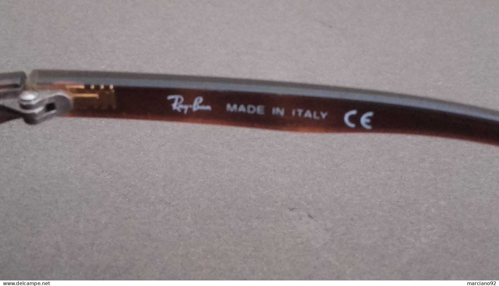 Rare Paire De Lunettes RAY BAN D'origine , Made In Italy - Lunettes De Soleil