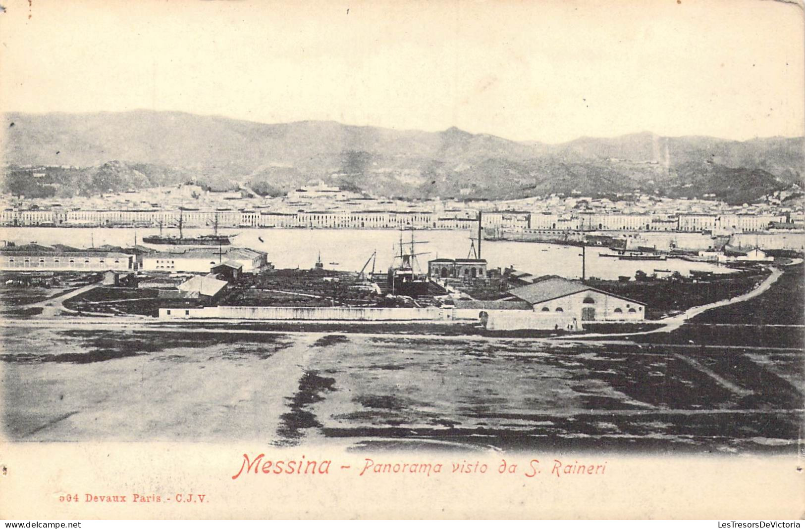 ITALIE - Messina - Panorama Visto Da S. Raineri - Carte Postale Ancienne - Messina