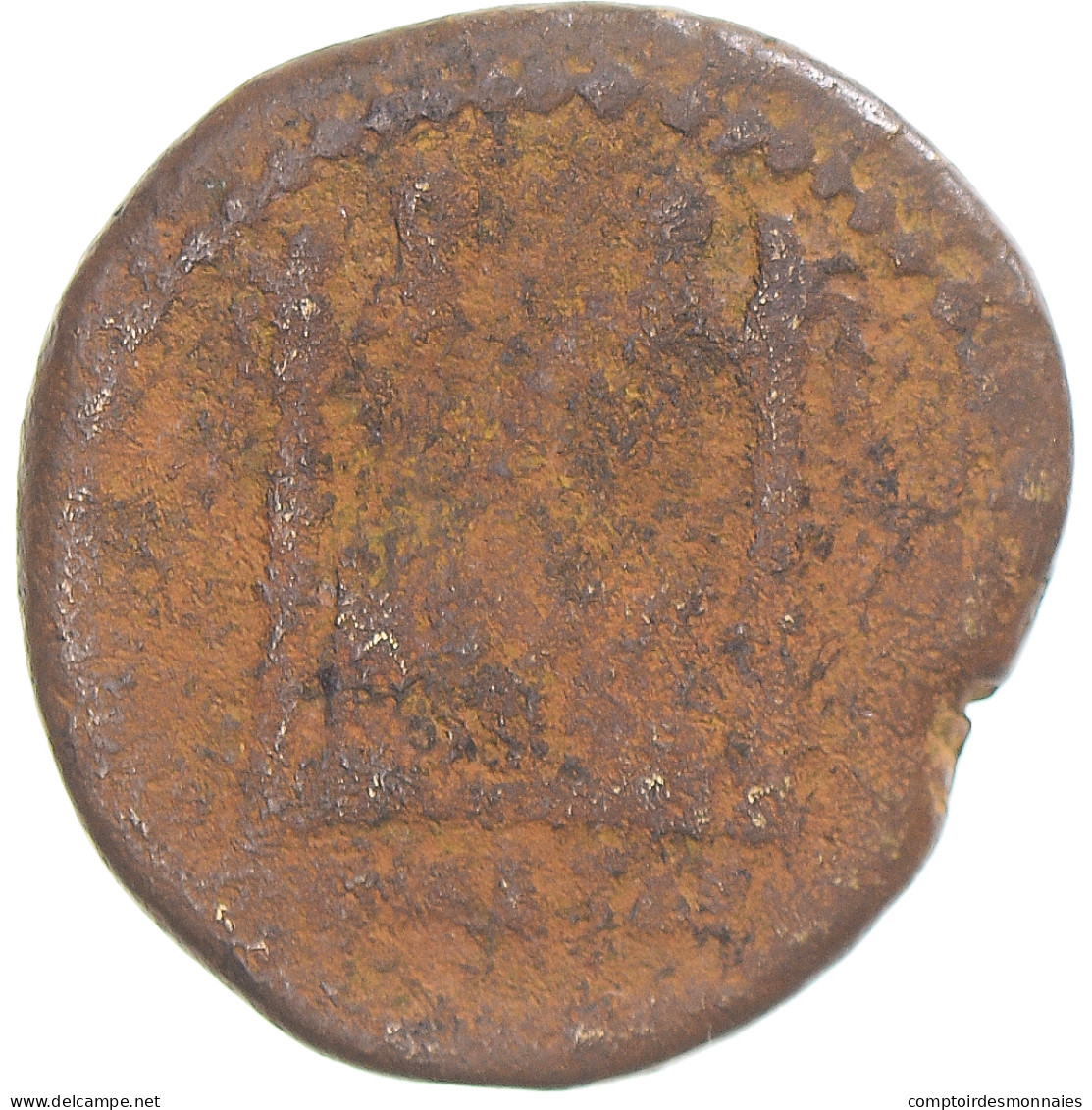 Monnaie, Auguste, Semis, 12-14, Lugdunum, B+, Bronze, RIC:246 - Les Julio-Claudiens (-27 à 69)