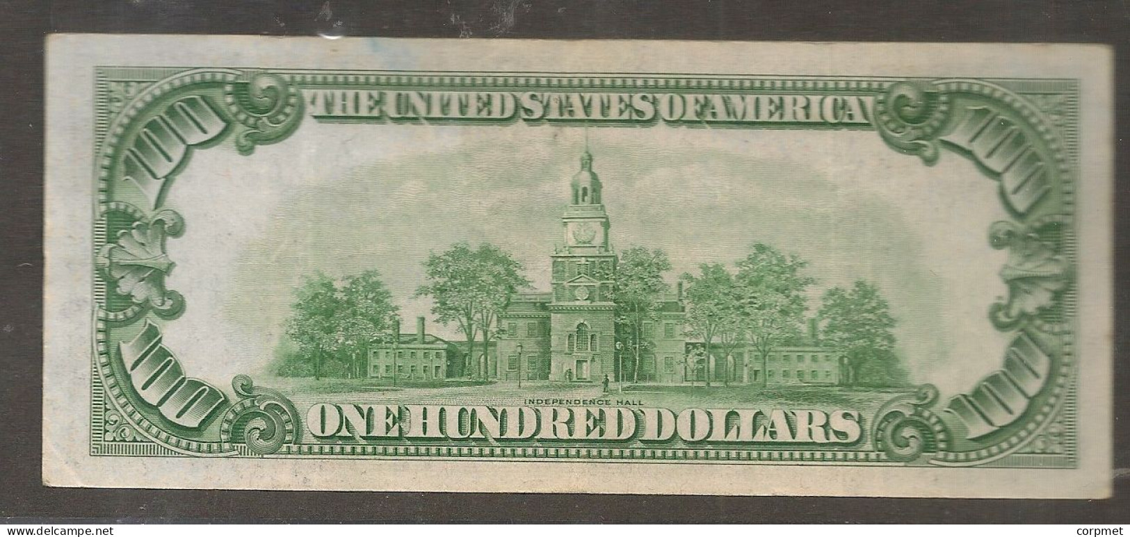 1934 $100 Dollar Federal Reserve Note. Bank Of New York - CHICAGO - Otros & Sin Clasificación