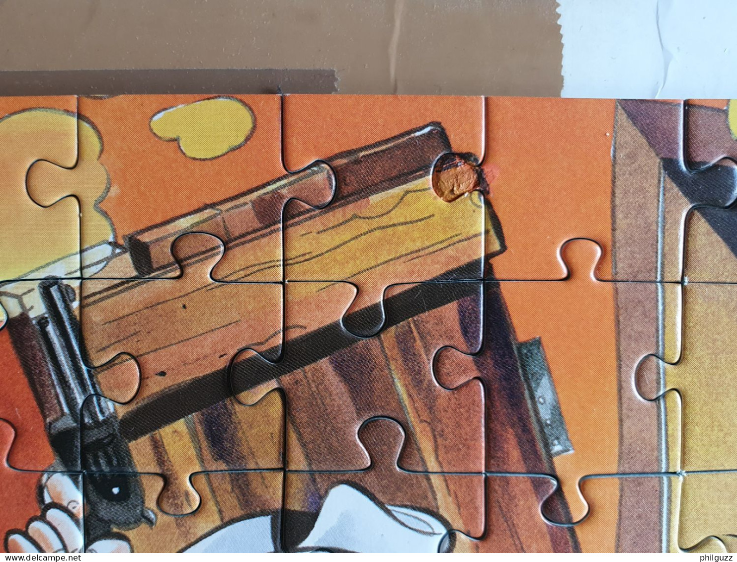 PUZZLE NATHAN LUCKY LUKE 250 Pièces 1999 Hauts Les Mains ! COMPLET Dans Sa Boîte - Puzzels