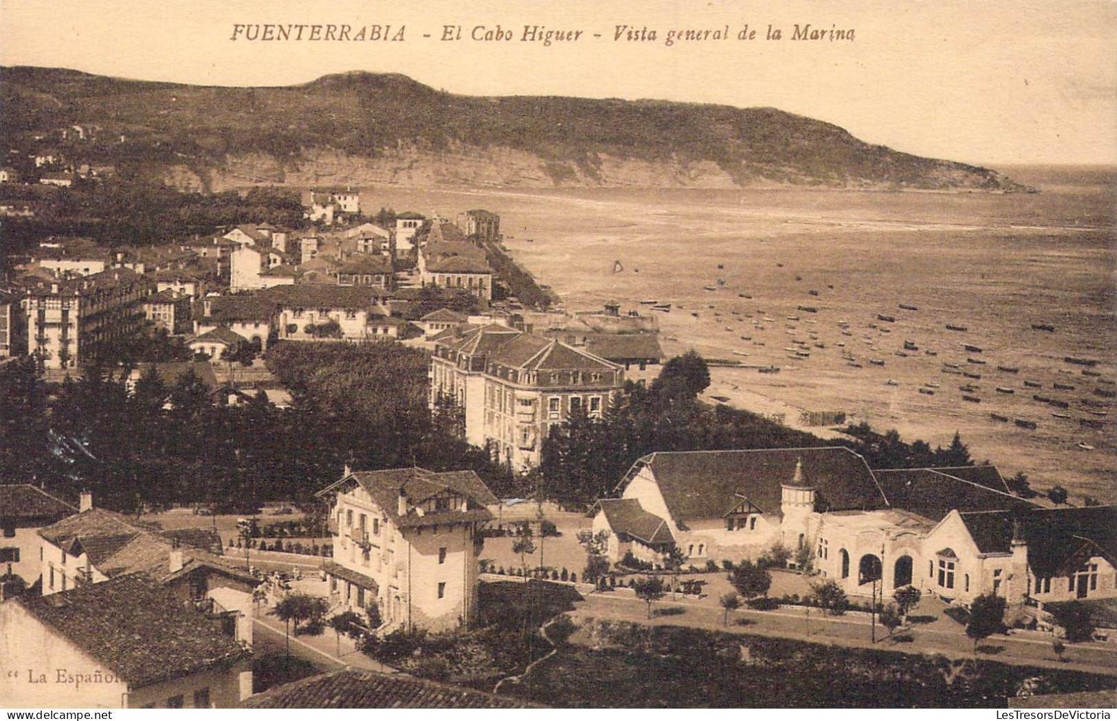 ESPAGNE - Fuenterrabia - El Cabo Higuer - Vista General De La Marina - Carte Postale Ancienne - Autres & Non Classés