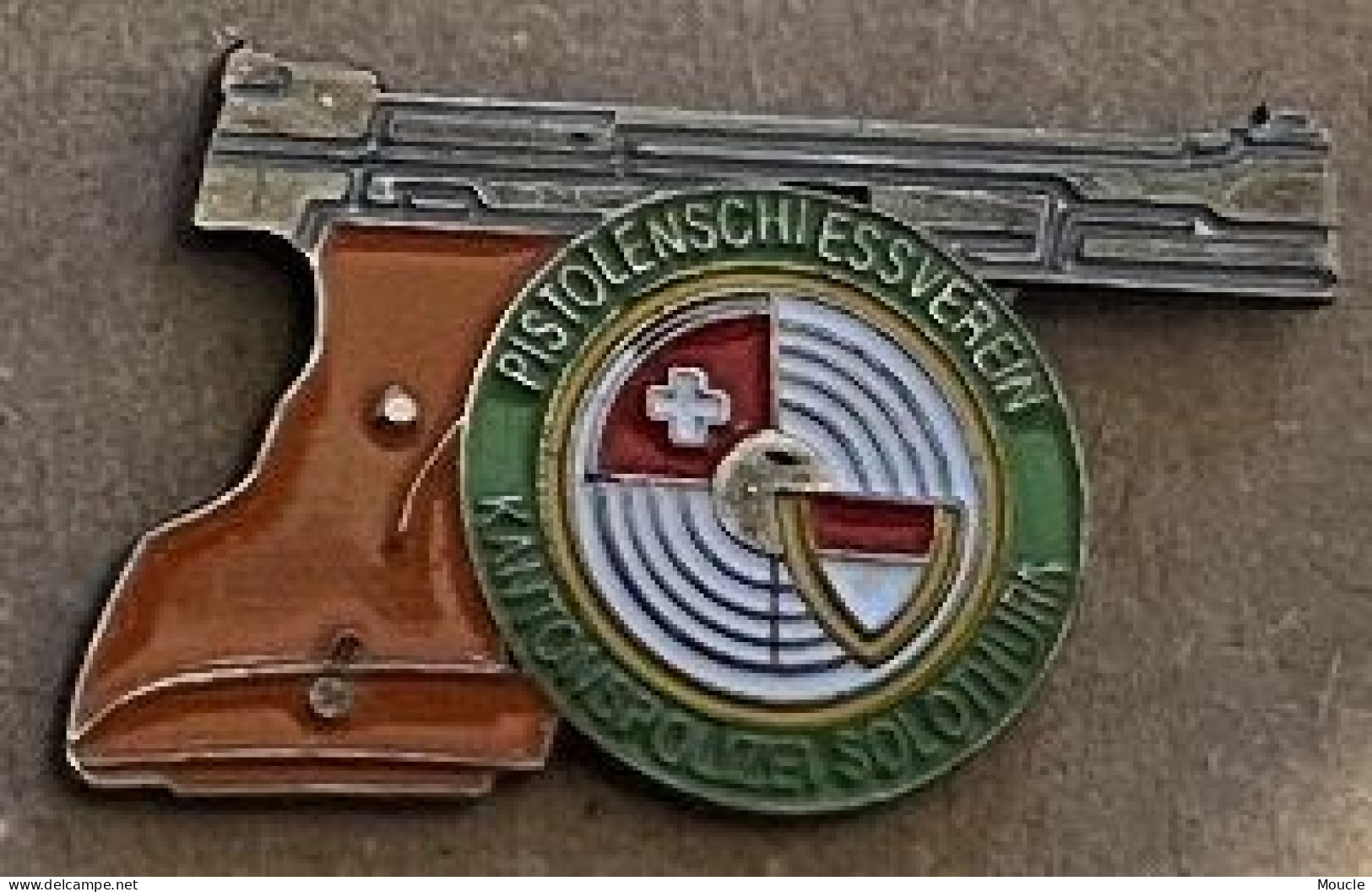 PISTOLET - GUN - ARME - POLICE CANTON DE SOLEURE - CIBLE - PISTOLEN SCHIESSVEREIN - KANTONS POLIZEI SOLOTHURN    -  (32) - Police