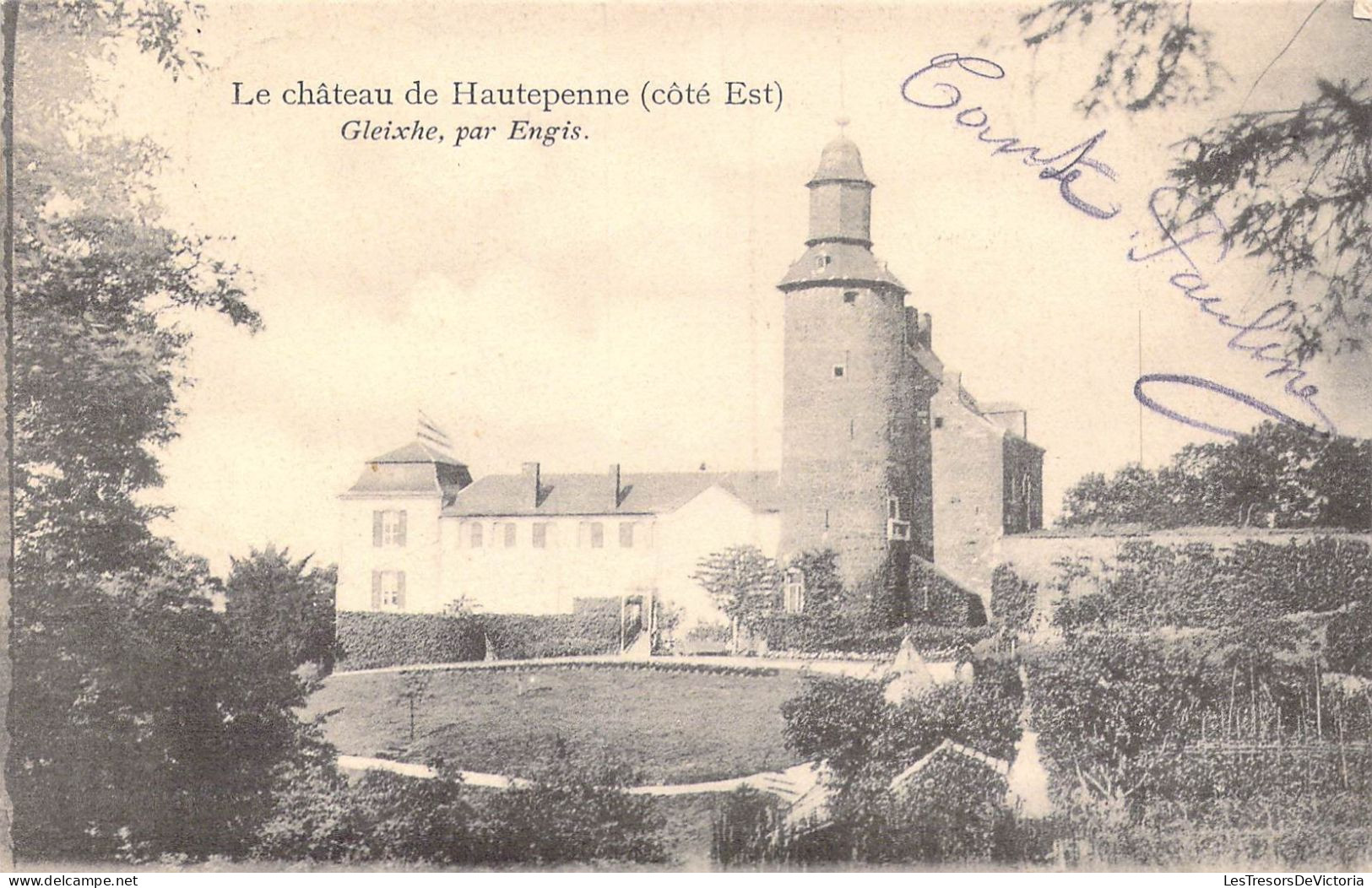 BELGIQUE - Flémalle - Le Château De Hautepenne ( Côté Est ) - Carte Postale Ancienne - Flémalle