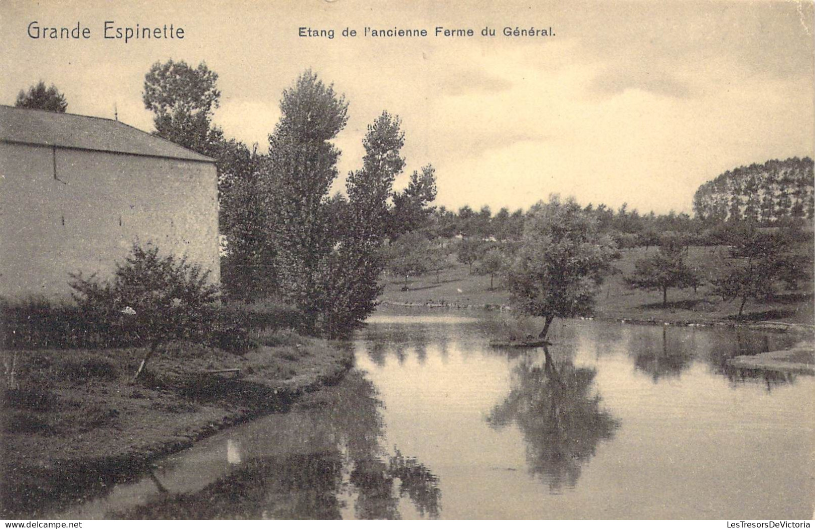 BELGIQUE - Grande Espinette - Etang De L'ancienne Ferme Du Général - Carte Postale Ancienne - Other & Unclassified
