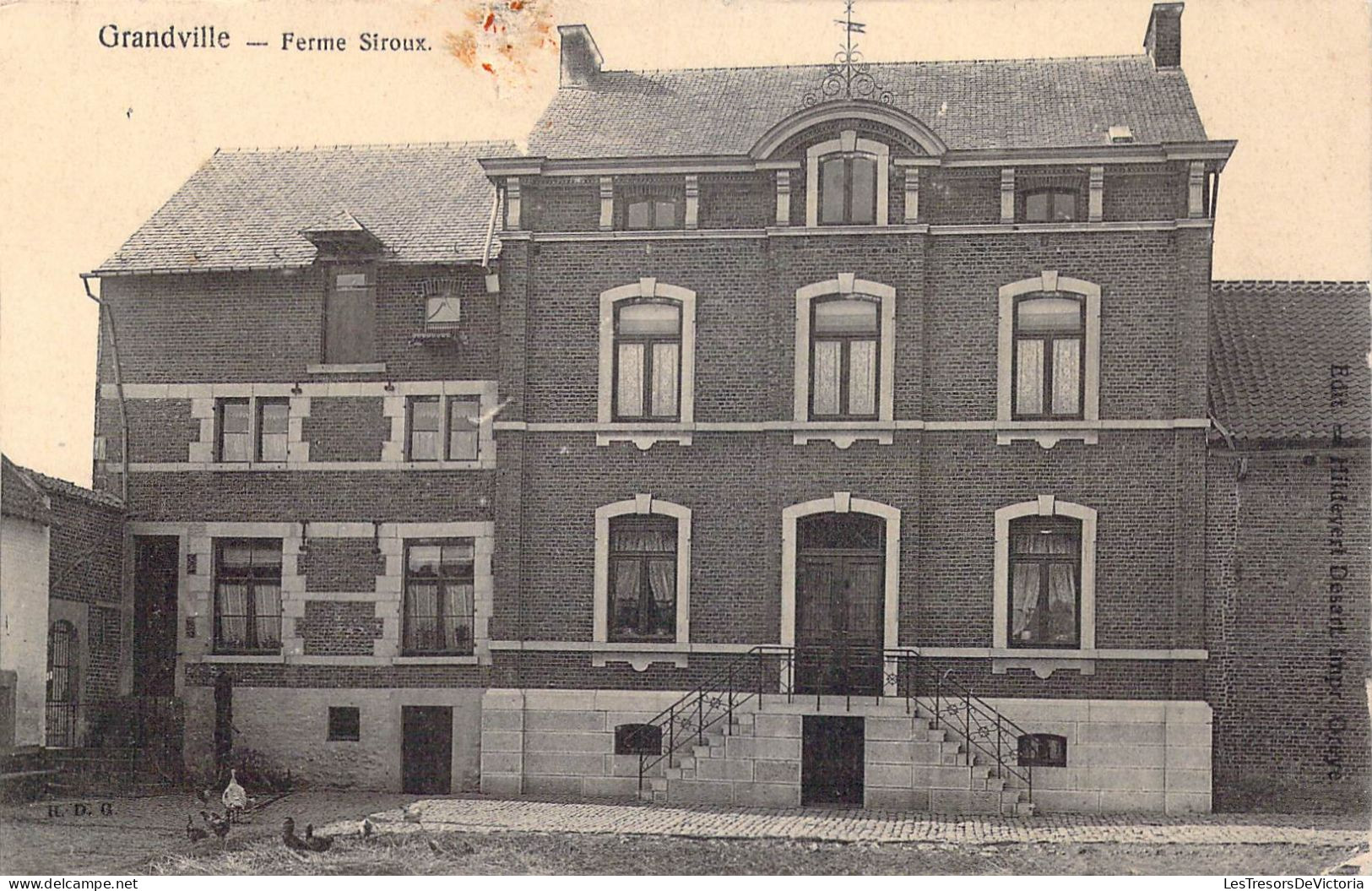 BELGIQUE - Grandville - Ferme Siroux - Carte Postale Ancienne - Oreye