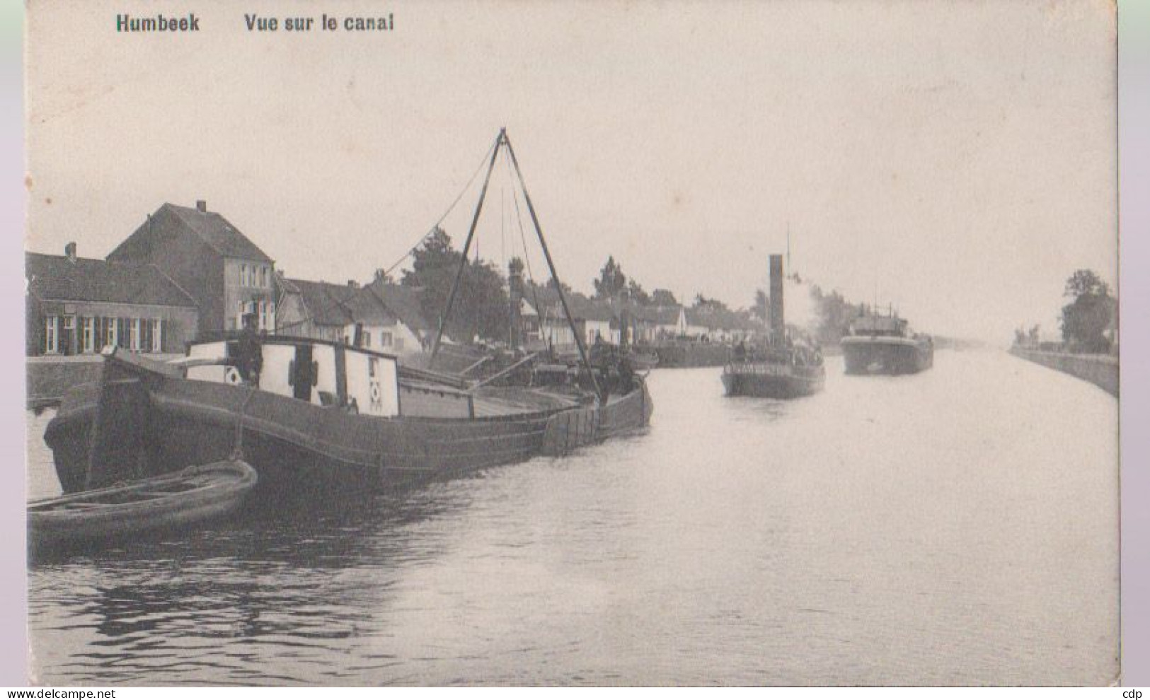 Cpa Humbeek  Bateaux - Grimbergen