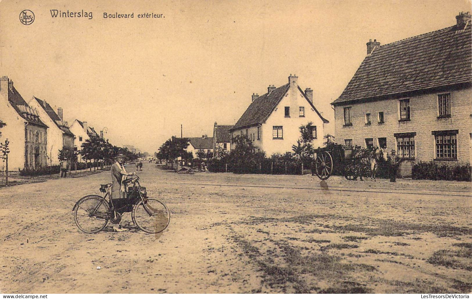 BELGIQUE - Winterslag - Boulevard Extérieur - Carte Postale Ancienne - Genk