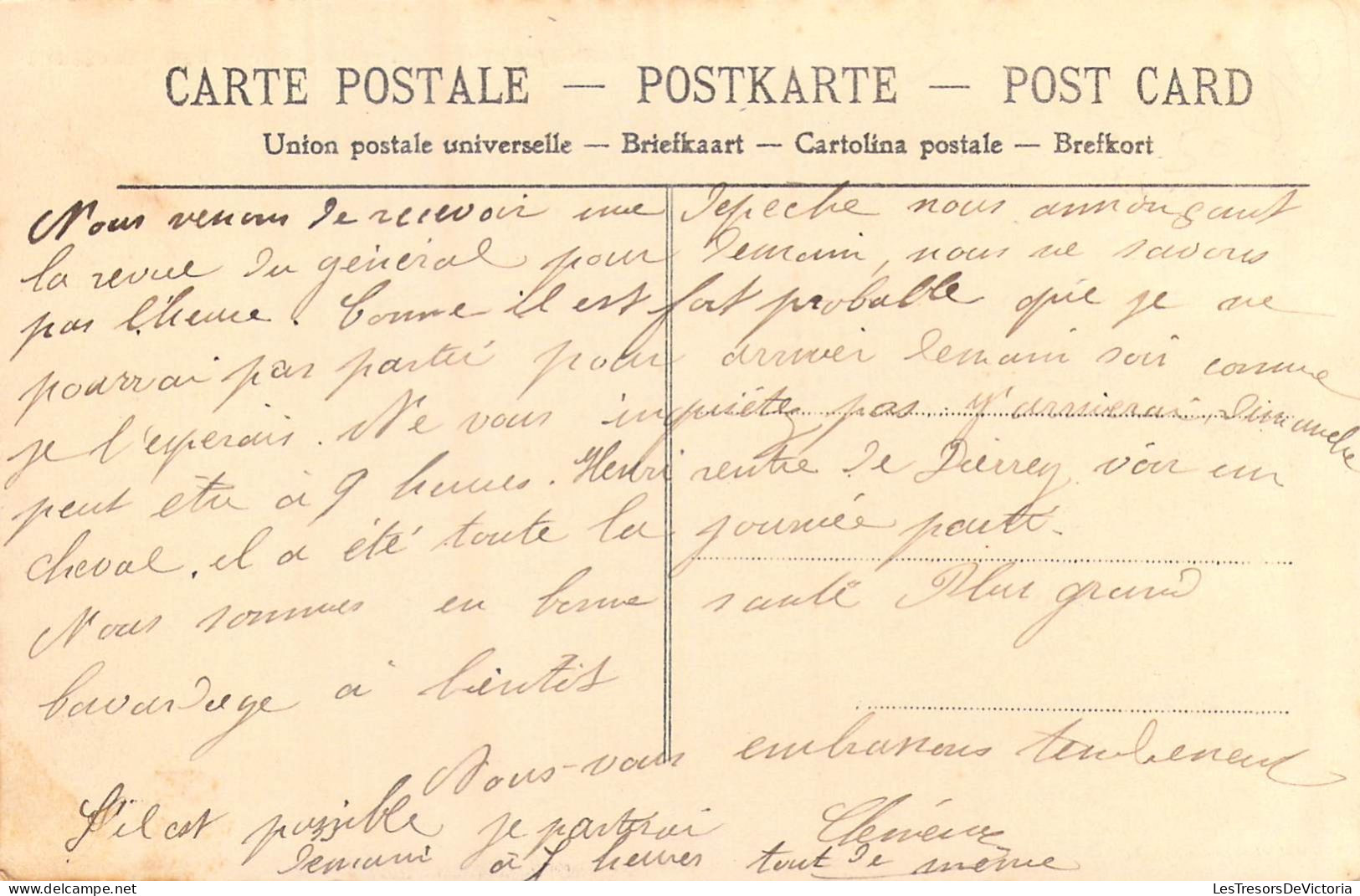 FRANCE - 10 - Romilly-sur-Seine - La Gare - Vue Intérieure - Carte Postale Ancienne - Romilly-sur-Seine