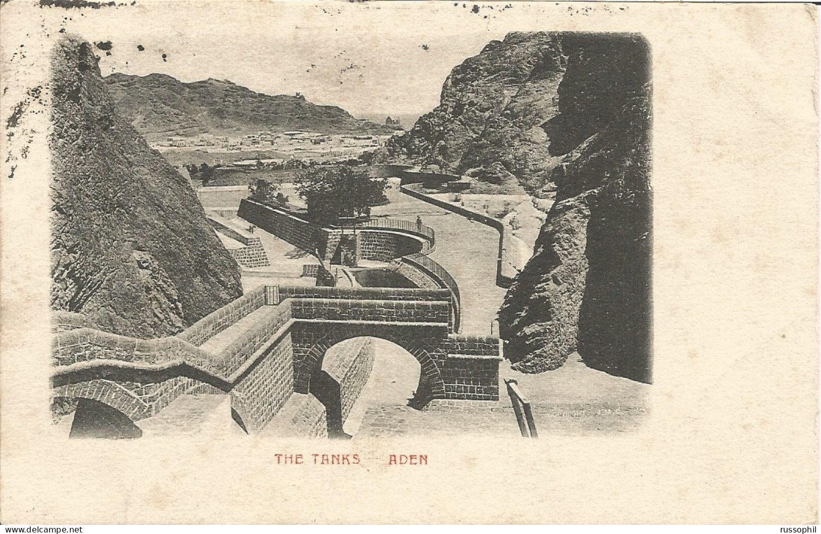 YEMEN - ADEN. THE TANKS - 1903 - Yémen